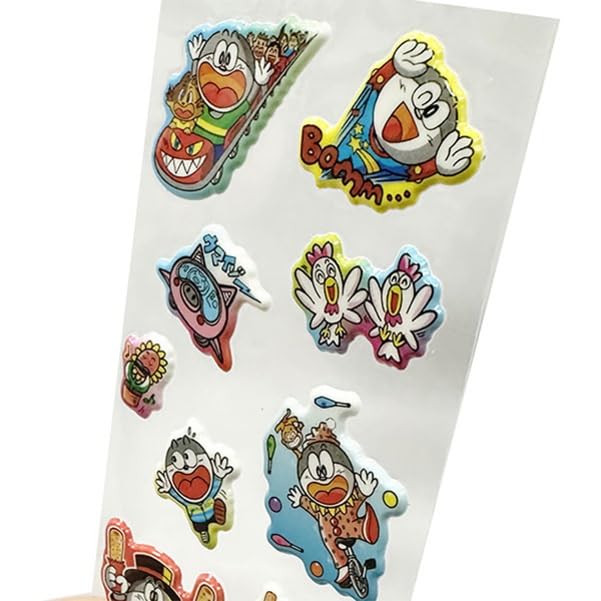 Amazon.co.jp: シール ステッカー うまい棒 やおきん ぷっくりミニ